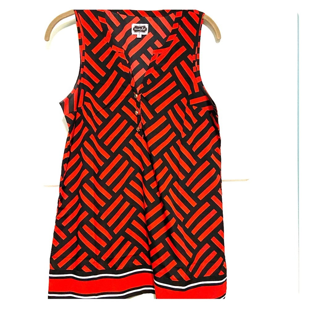 Mudpie sleeveless tunic top
